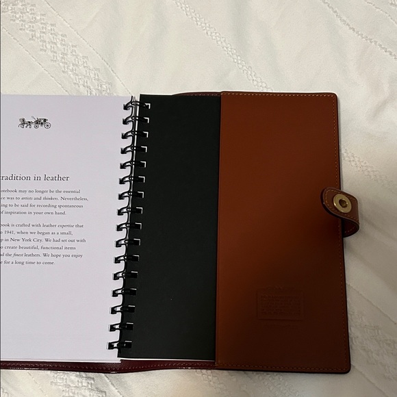 Coach Notebook in Signature Canvas with the Holiday Train motif - Picture 7 of 8